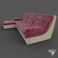sofa ARS Scandy ottoman (art 00-29676)